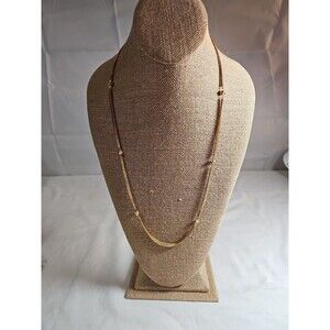 Vintage gold tone monet necklace